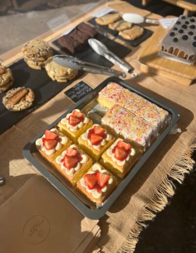 DM’s Luxury Treats pop-up stall at Beckenham