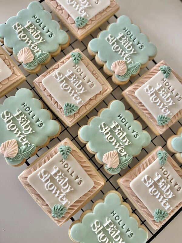Bespoke baby shower biscuit favours - Image 6