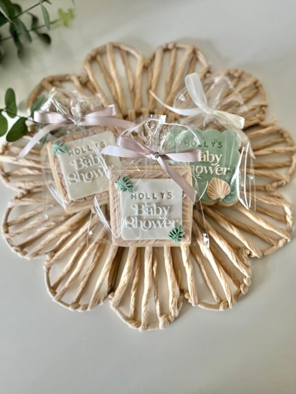 Bespoke baby shower biscuit favours - Image 7