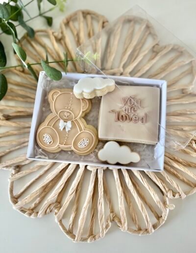 Customised baby boy treat box